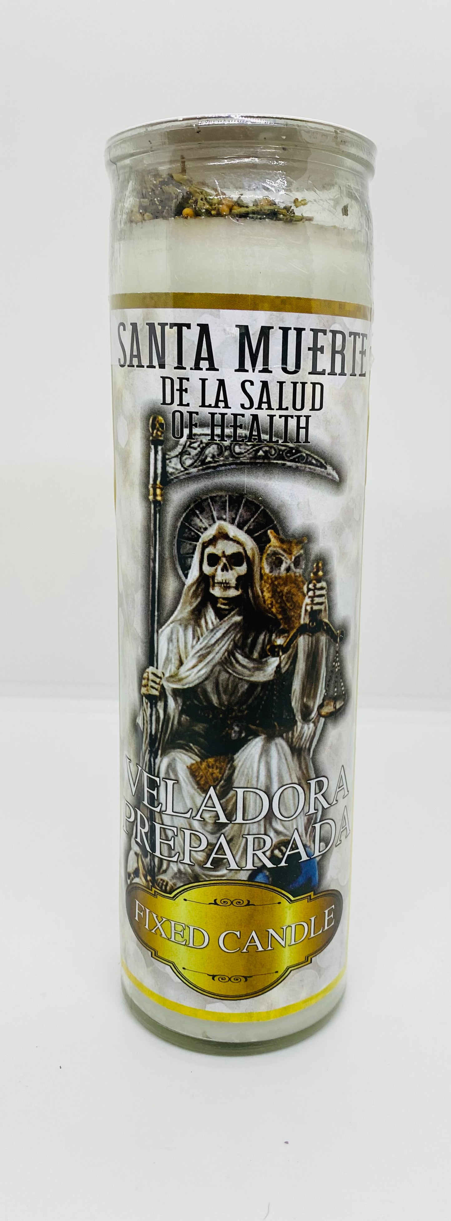 Santa Muerte Health Fixed Candle