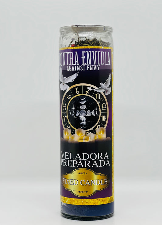 Against Envy Fixed Candle/Contra Envida Veladora Preparada