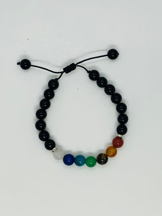 7 Chakra’s Adult Bracelet