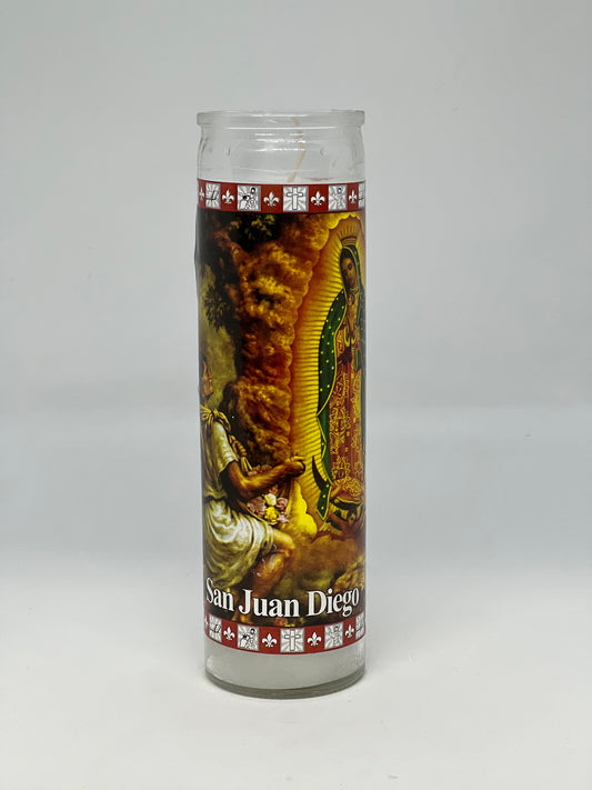 Saint Juan Diego Candlle/San Juan Diego Veladora