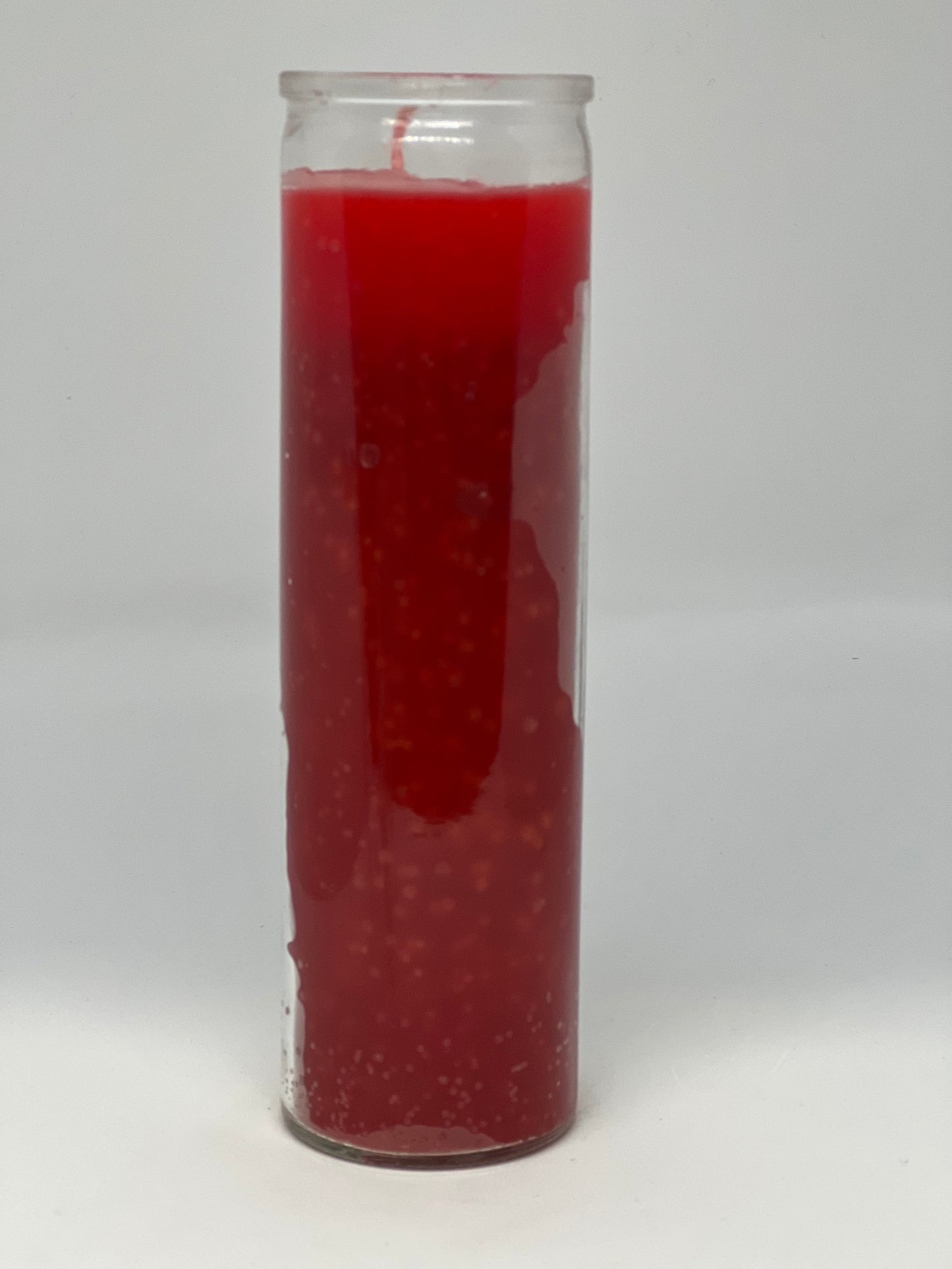 Red Plain Candle/Veladora Roja