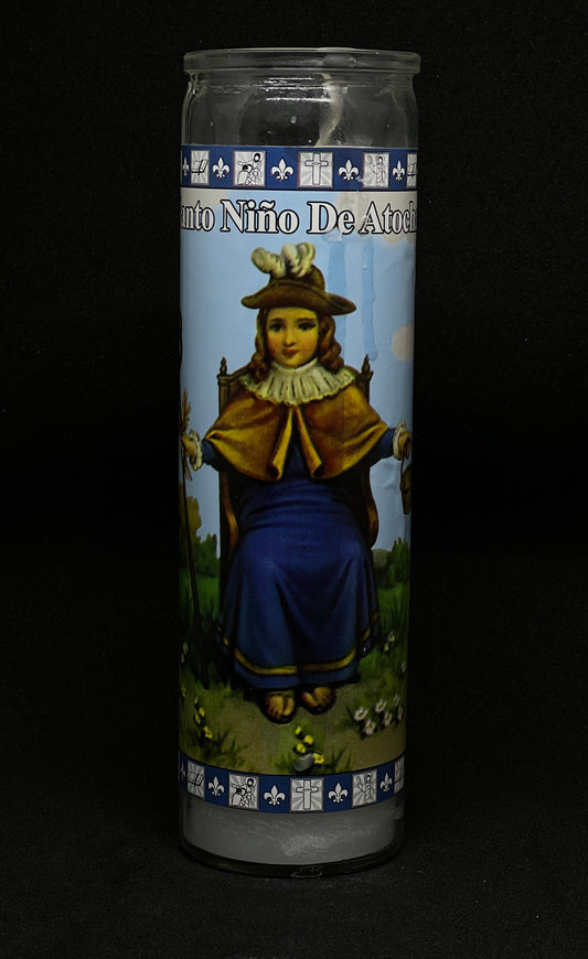 Child of Atocha Candle/ Santo Nino De Atocha Veladora