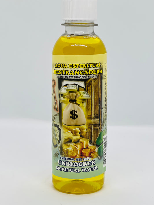 Unblocker Spiritual Water/Agua Espiritual Destrancadera