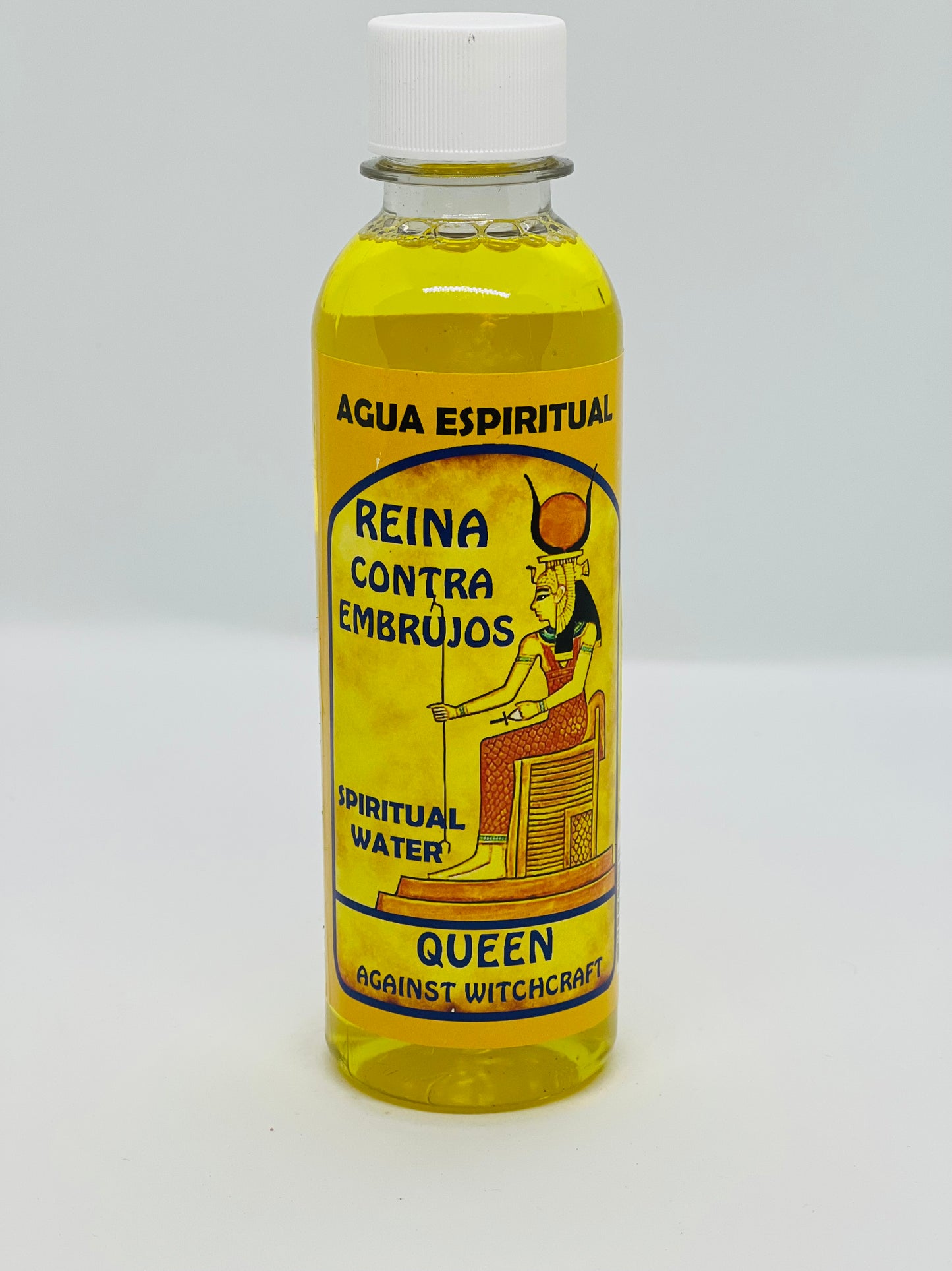 Queen Against Witchcraft Spiritual Water/Agua Espiritual Reina Contra Embrujos