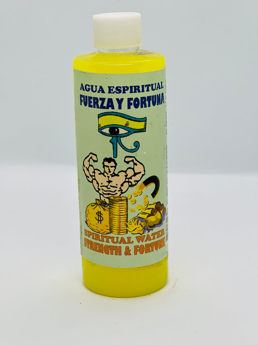 Strength and Fortune Spiritual Water/Agua Espiritual Fuerza y Fortuna