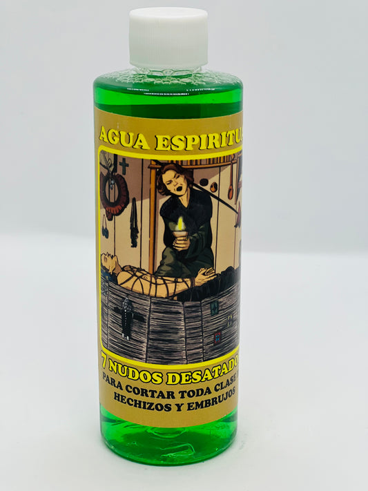 7 Knot Untied Spiritual Water/Agua Espiritual 7 Nudos Desatador