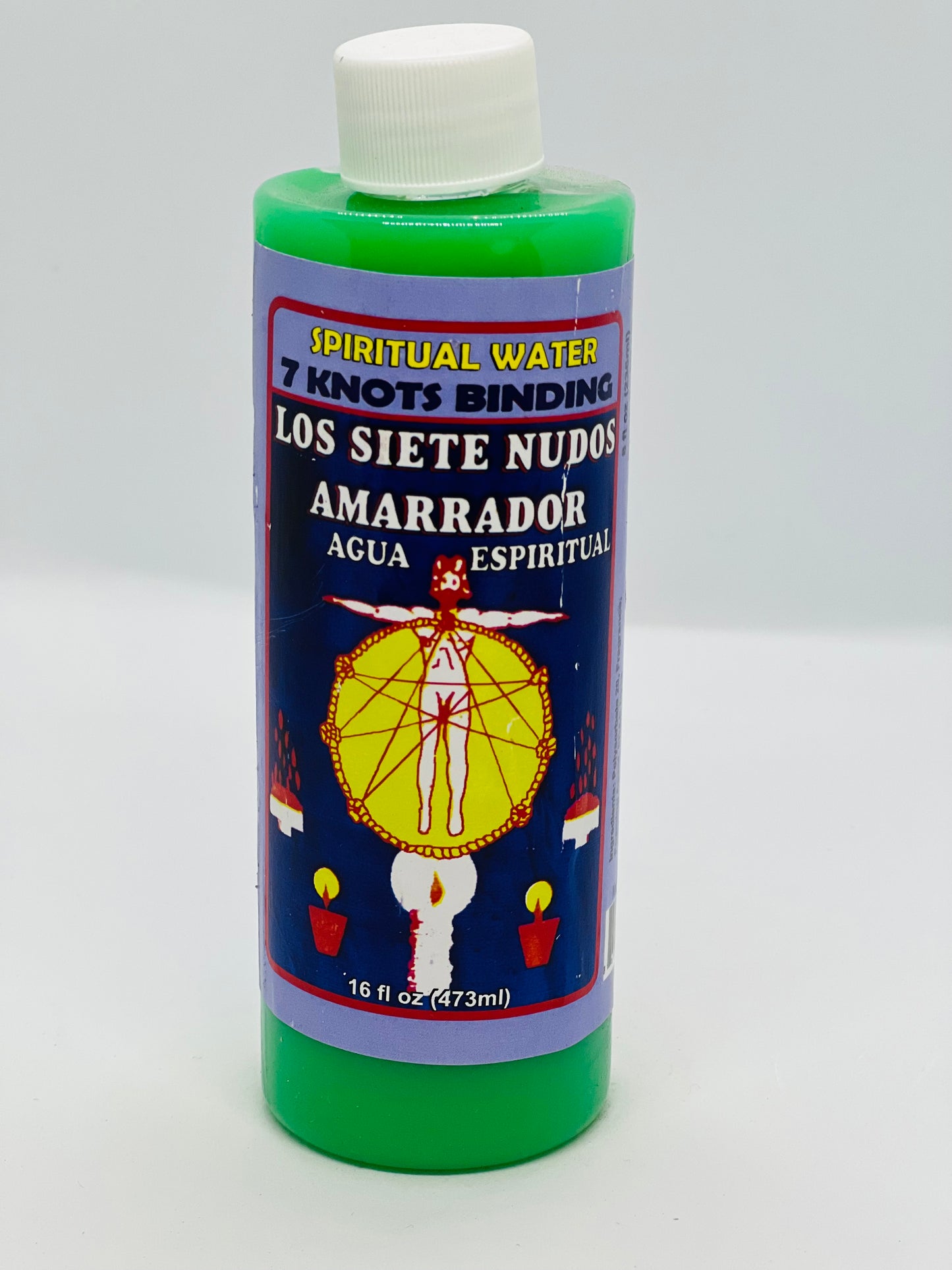 7 Knots Binding Spiritual Water/Agua Espiritual Los Siete Nudos Amarrador