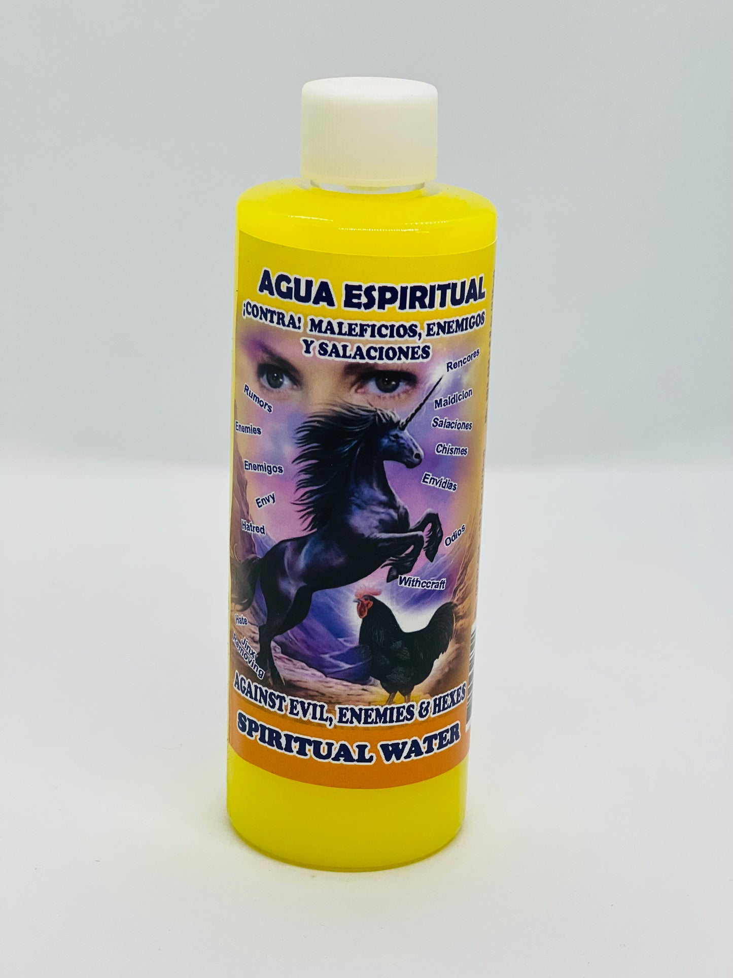 Against Evil, Enemies & Hexes Spiritual Water/Agua Espiritual Contra Maleficios, Enemigos y Salaciones