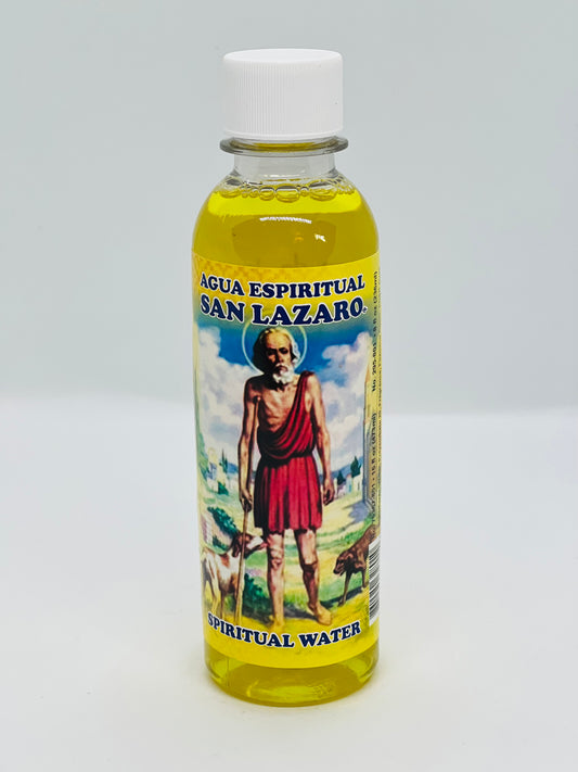 Saint Lazarus Spiritual Water/Agua Espiritual San Lazaro