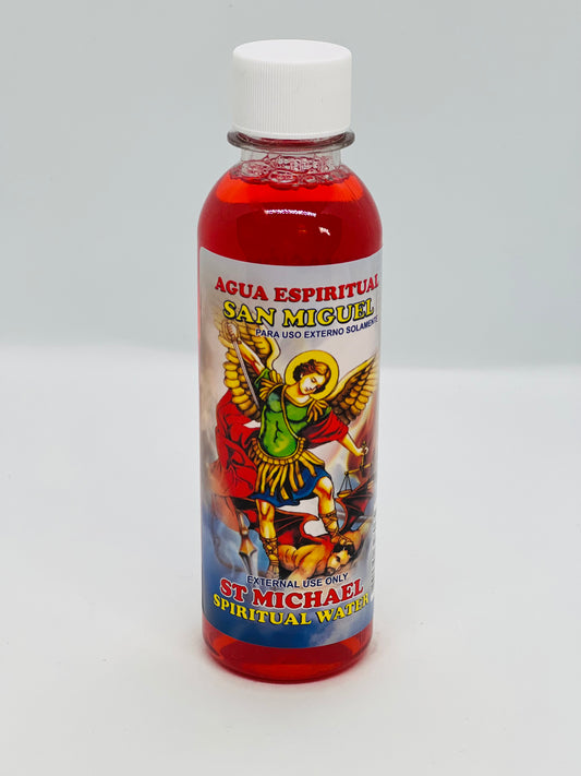Saint Michael Archangel Spiritual Water/Agua Espiritual Arcangel San Miguel