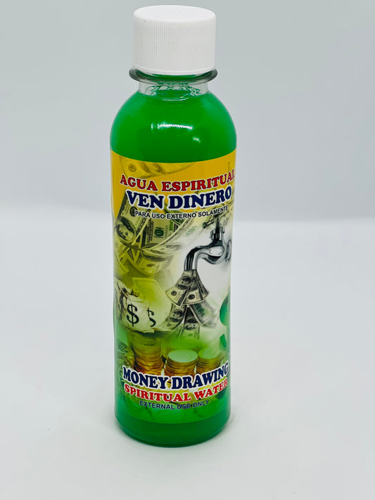 Money Drawing Spiritual Water/Agua Espiritual Ven Dinero