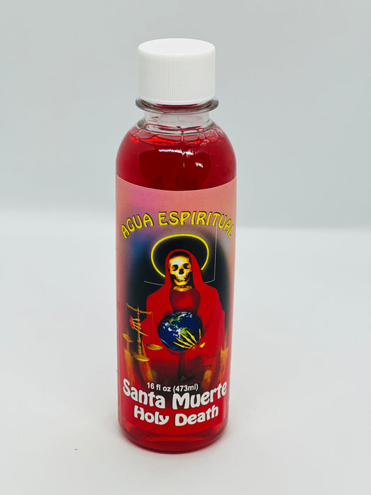 Holy Death Spiritual Water/Agua Espiritual Santa Muerte