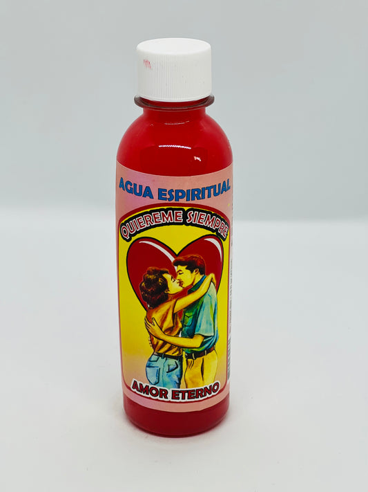 Love Me Always Spiritual Water/Agua Espiritual Amor Eterno