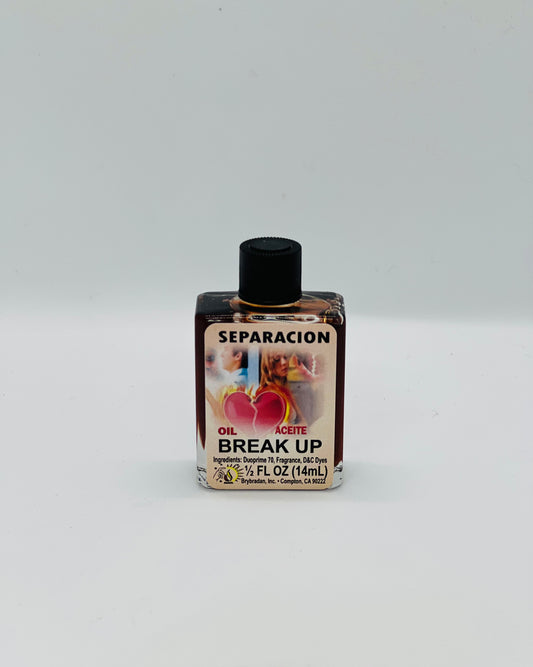 Break Up Spiritual Oil/Aceite Espiritual de Separacion