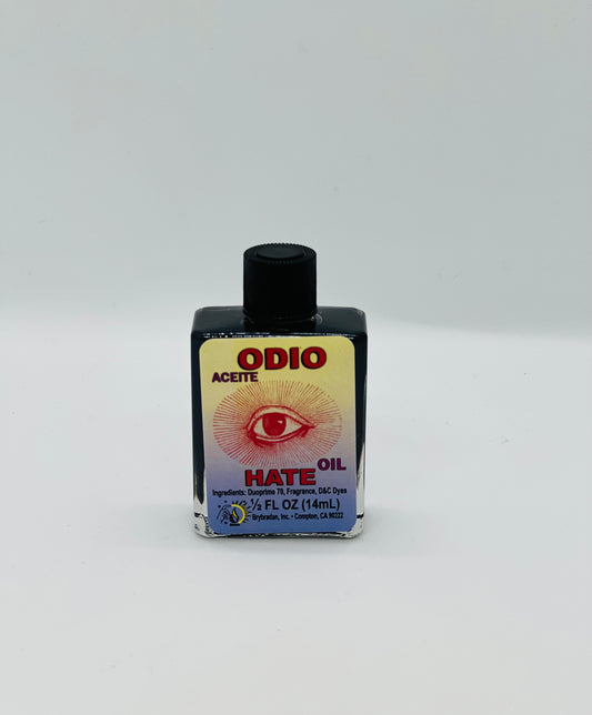 Hate Spiritual Oil/Aceite Espiritual Odio
