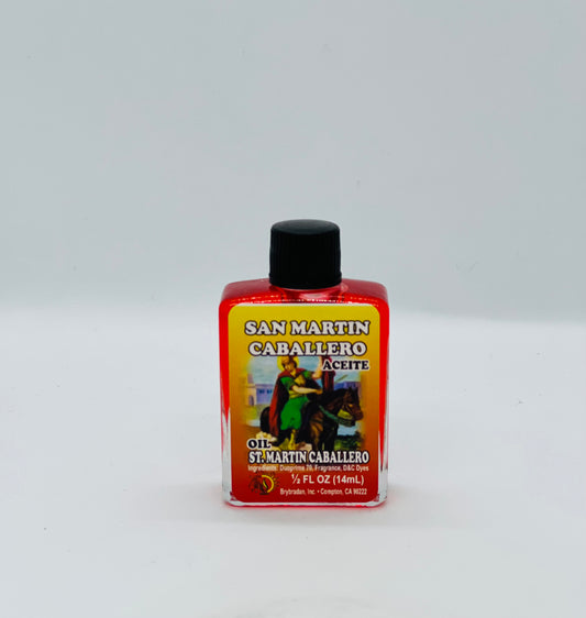 Saint Martin Caballero Spiritual Oil/ Aceite Espiritual San Martin Caballero