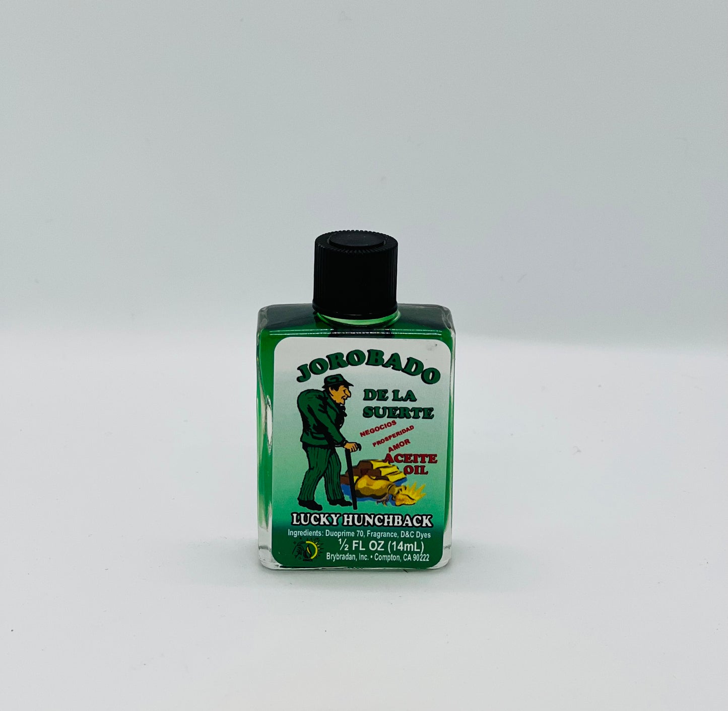 Lucky Hunchback Spiritual Oil/Aceite Espiritual Jorobado De La Suerte