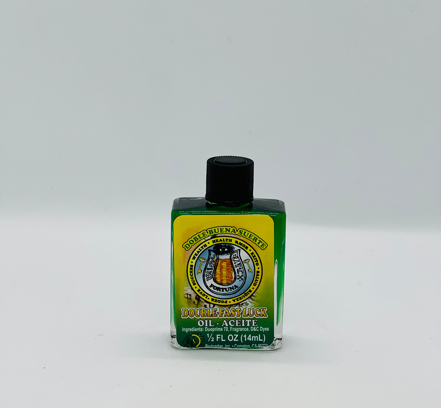 Double Fast Luck Spiritual Oil/Aceite Espiritual Doble Buena Suerte