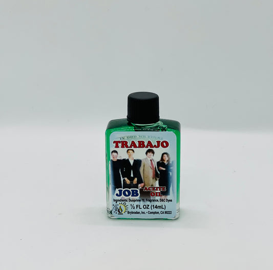 Job Spiritual Oil/Aceite Espiritual Trabajo