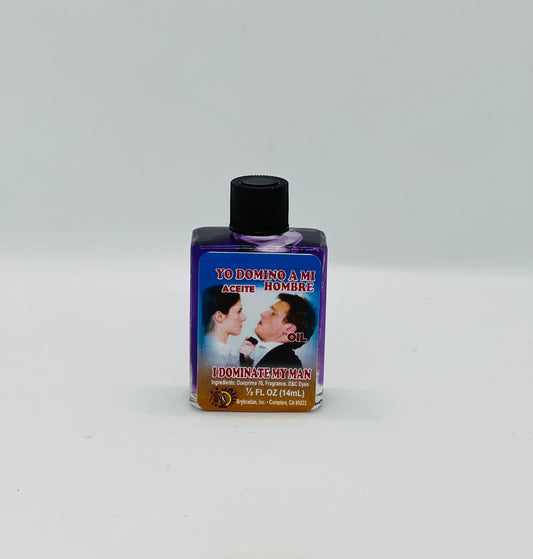 I Dominate My Man Spiritual Oil/Aceite Espiritual Yo Domino A Mi Hombre