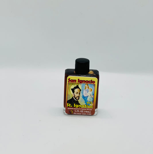 Saint Ignatius Spiritual Oil/Aceite Espiritual San Ignacio de Loyola