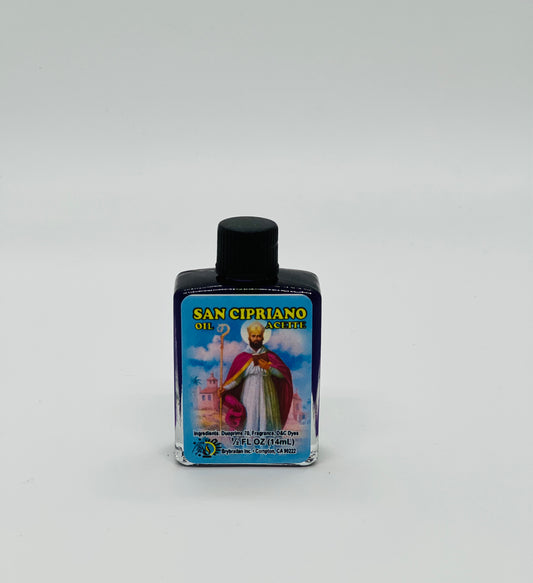 Saint Cyprian Spiritual Oil/Aceite Espiritual San Cipriano