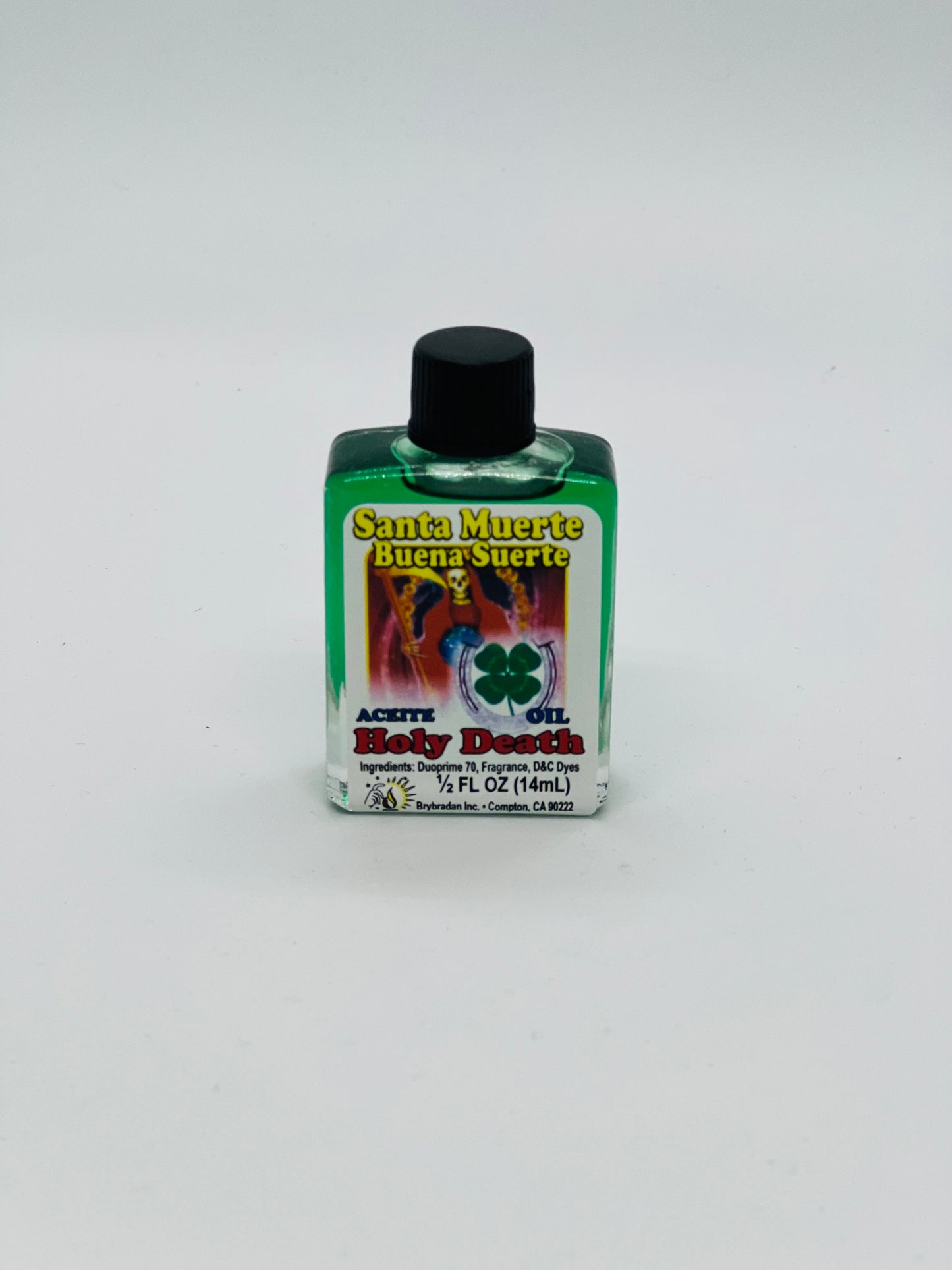 Holy Death Good Luck Spiritual Oil/Santa Muerte Aceite Espiritual Buena Suerte
