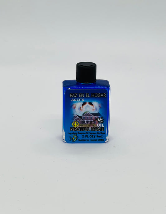 Peaceful Home Spiritual Oil/Aceite Espiritual Paz En El Hogar