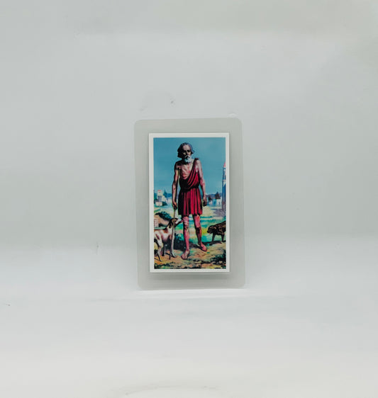 Saint Lazarus Prayer Card