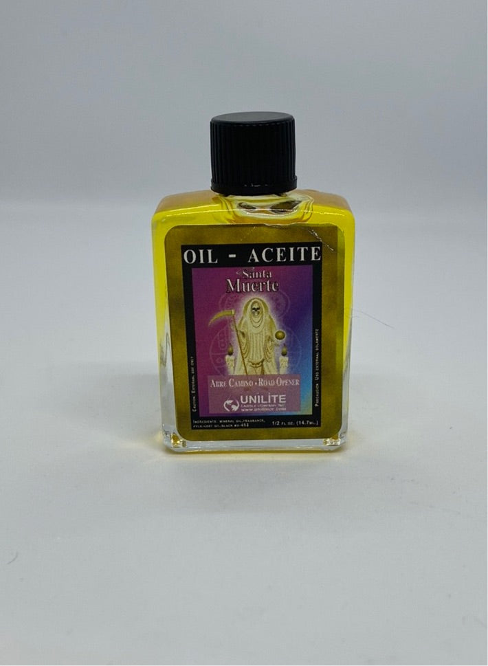 Holy Death Road Opener Spiritual Oil/Santa Muerte Aceite Espiritual Abre Camino