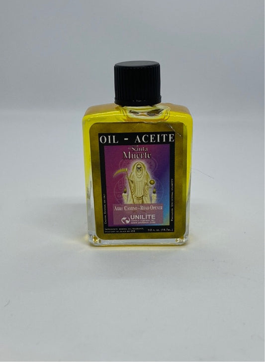 Holy Death Road Opener Spiritual Oil/Santa Muerte Aceite Espiritual Abre Camino