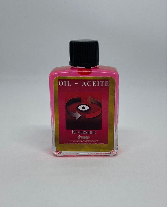 Reversible Spiritual Oil/Aceite Espiritual Reversible