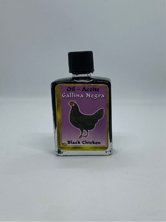 Black Chicken Spiritual Oil / Aceite Espiritual Gallina Negra
