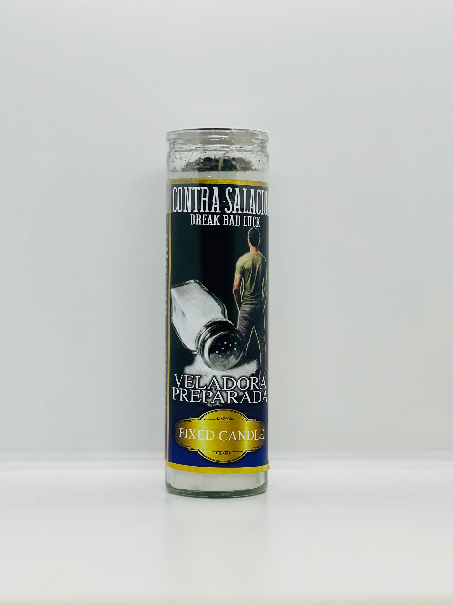Break Bad Luck Fixed Candle/Contra Salacion Veladora Perparada