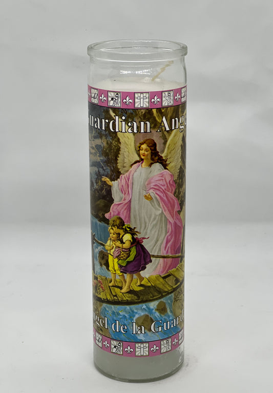 Guardian Angel Candle/Veladora Angel de la Guarda