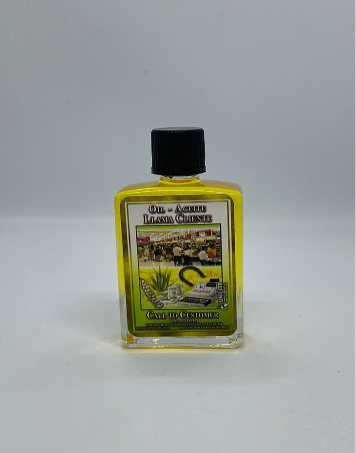 Call Customer Spiritual Oil/Aceite Espiritual Llama Cliente