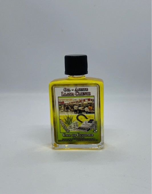 Call Customer Spiritual Oil/Aceite Espiritual Llama Cliente
