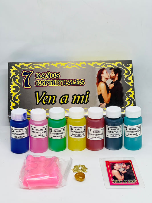 Come to Me 7 Spiritual Baths/7 Baños Espirituales Ven A Mi