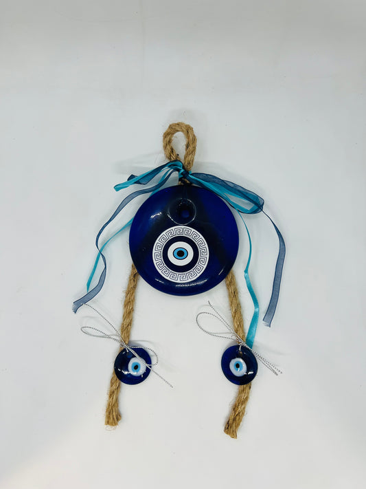 Evil Eye Wall Hanging Decor 10"