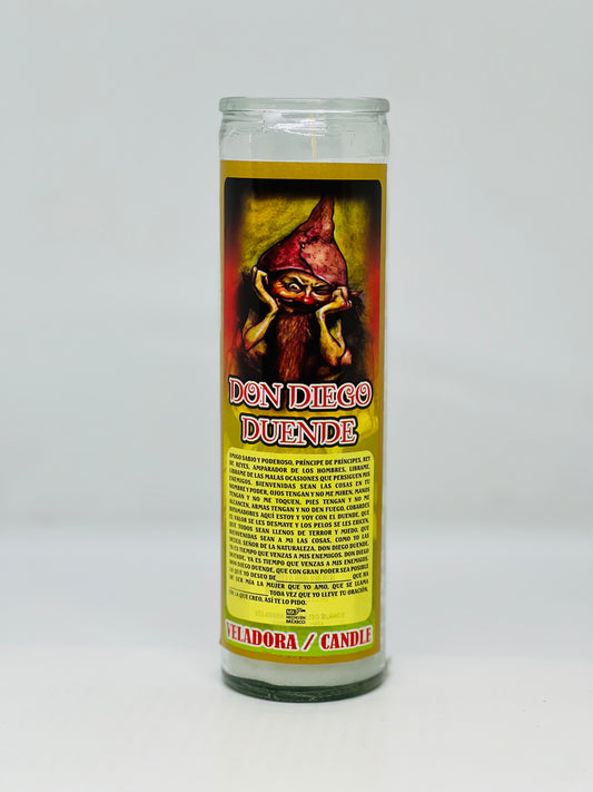 Don Diego Duende Candle/Veladora Don Diego Duende
