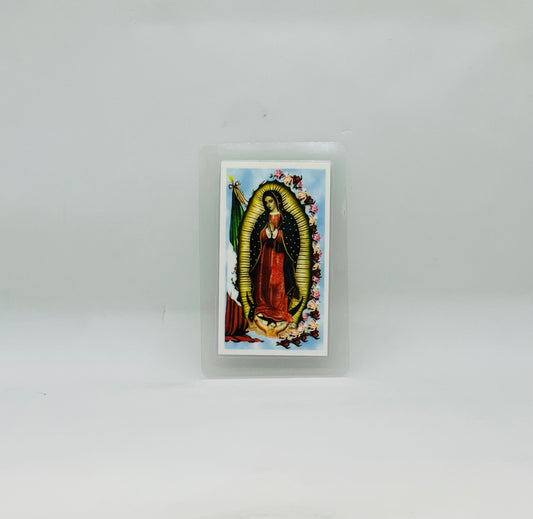 Our Lady of Guadalupe Prayer Card