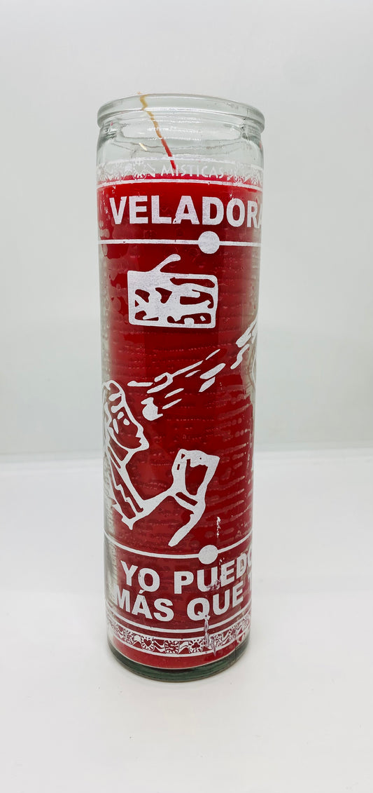 I Can More Than You Candle/Veladora Yo Puedo Mas Que Tu