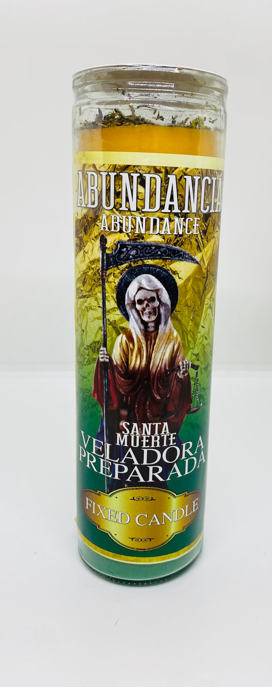 Santa Muerte Abundance Fixed Candle