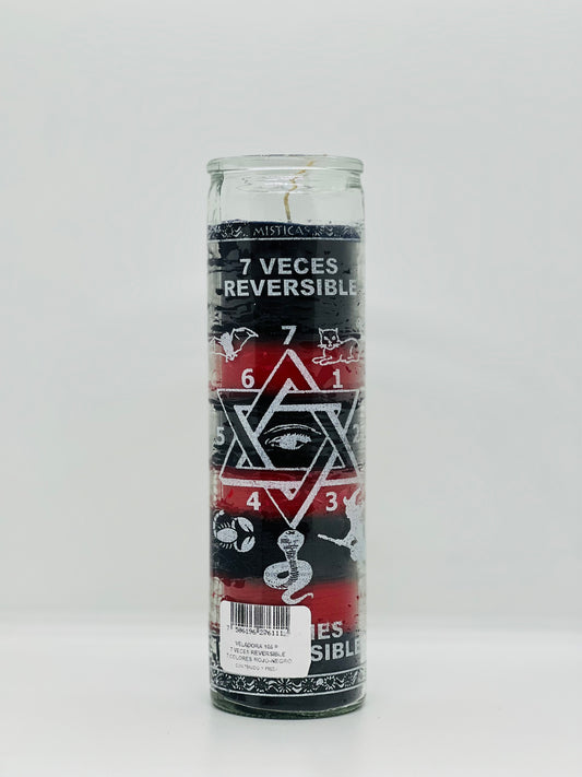 7 Times Reversible Candle/ 7 Veces Reversible Veladora