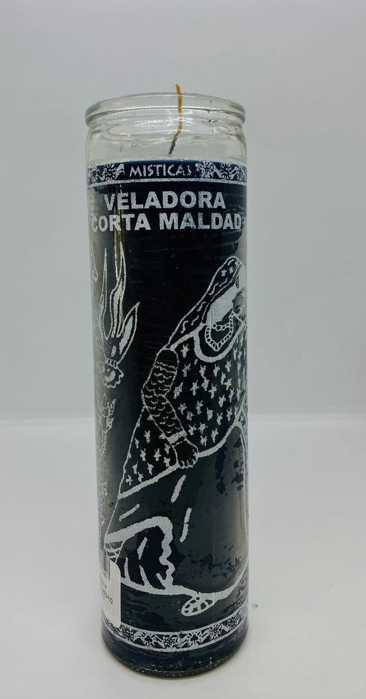 Cease All Evil Candle/Veladora Corta Maldad