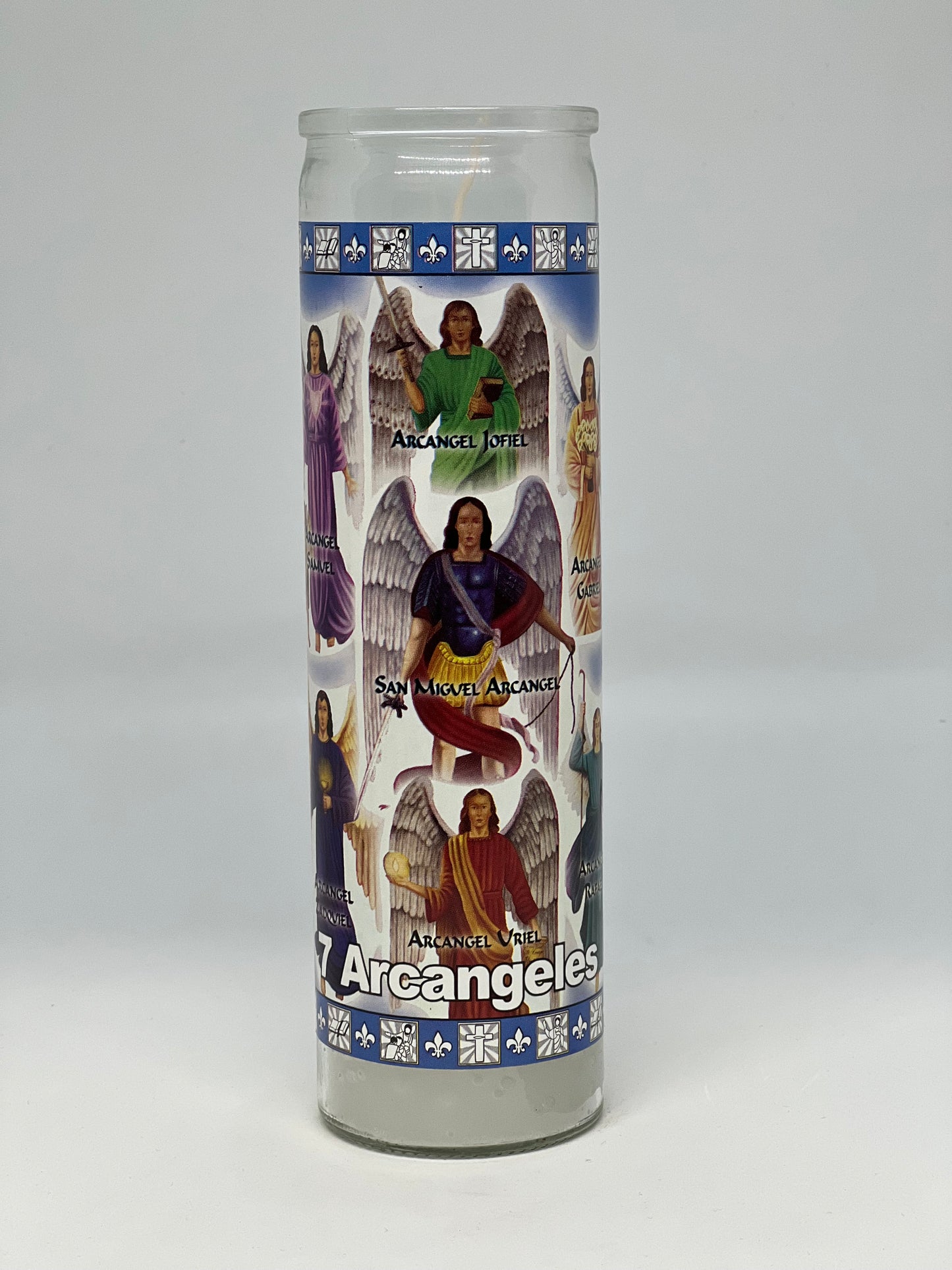 7 Archangles Candle/Veladora 7 Arcangeles