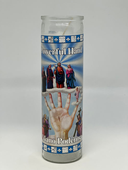 Powerful Hand Candle/Veladora Mano Poderosa