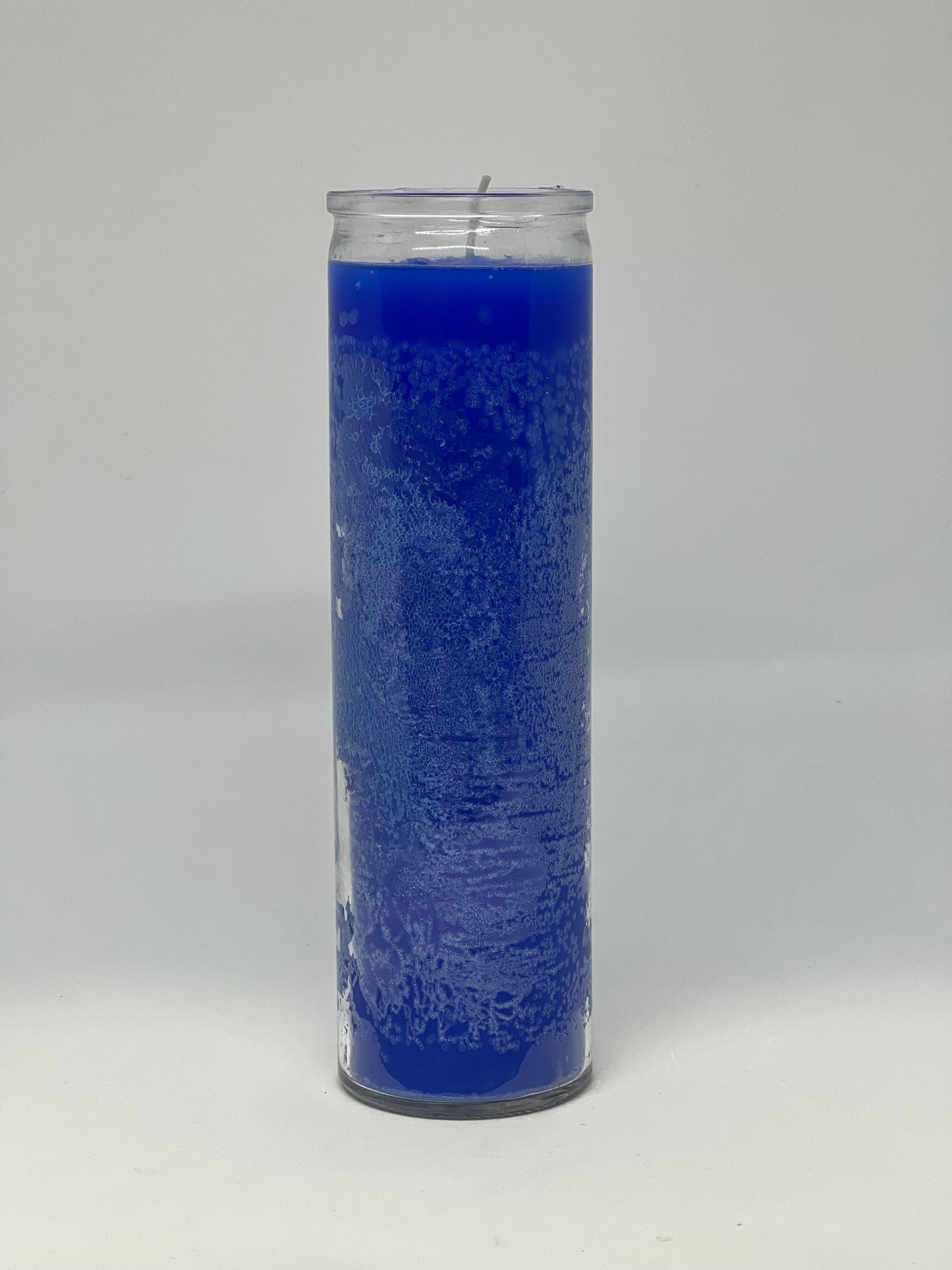 Blue Plain Candle/Veladora Azul