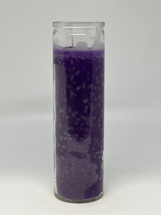 Purple Plain Candle