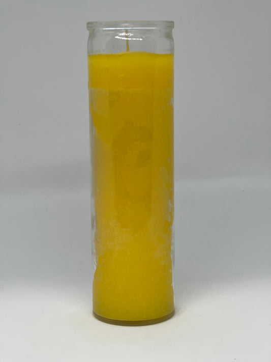 Yellow Plain Candle
